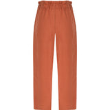 As Within So Without Keten Pantolon - Kiremit Çizgili