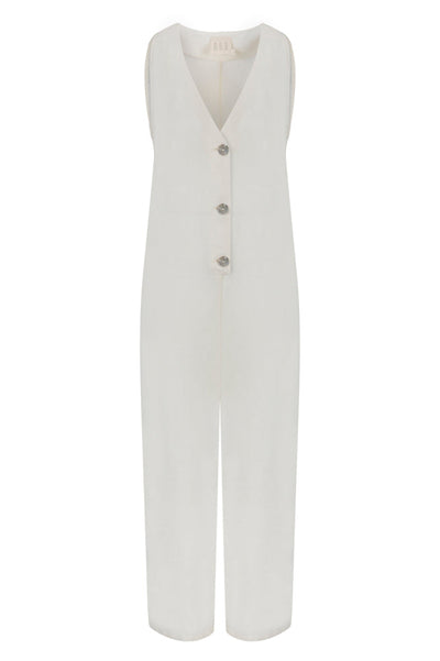 By Lake Maggiore Linen Jumpsuit