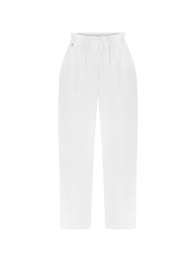 As Within So Without Keten Pantolon - Beyaz