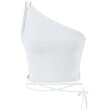 Think About It Keten Bluz - Beyaz