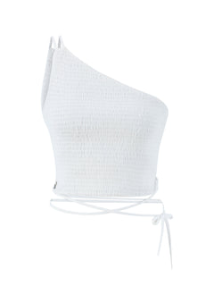 Think About It Keten Bluz - Beyaz