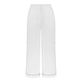 A Long Walk Keten Pantolon - Kiremit