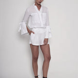 A Walk in Sintra Keten Şort - Lacivert