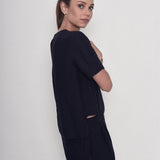 A Walk in Sintra Keten Şort - Lacivert