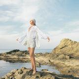 A Walk in Sintra Keten Şort - Lacivert