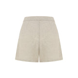 Farewell to Coimbra Keten Şort Etek - Sarı