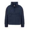 Lacivert keten sweatshirt | yazlık sweatshirt | Dor Raw Luxury
