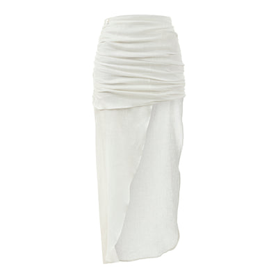 Paper Keten Etek - Ekru