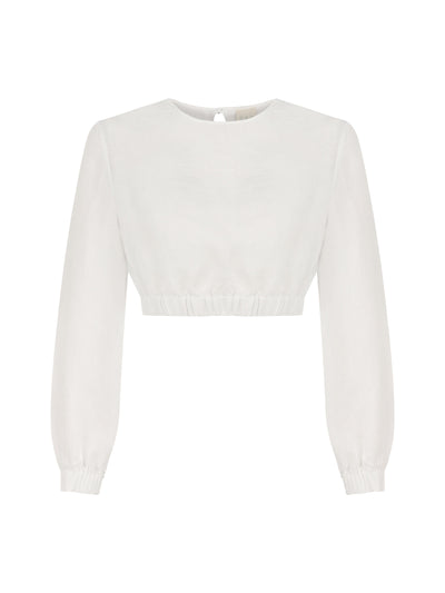 The Seasons of The Soul Keten Bluz - Beyaz