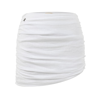 Parchment Keten Etek - Beyaz