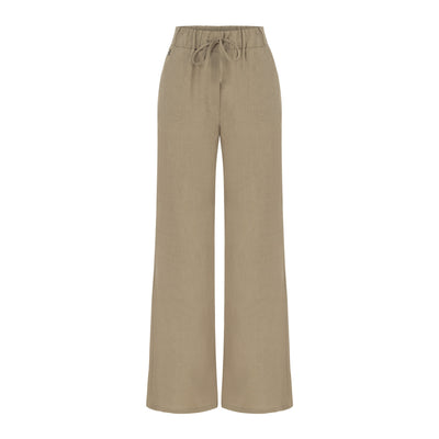 Today Keten Pantolon - Haki