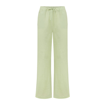 Today Keten Pantolon - Uçuk Yeşil